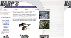 Desktop Screenshot of karpspb.com